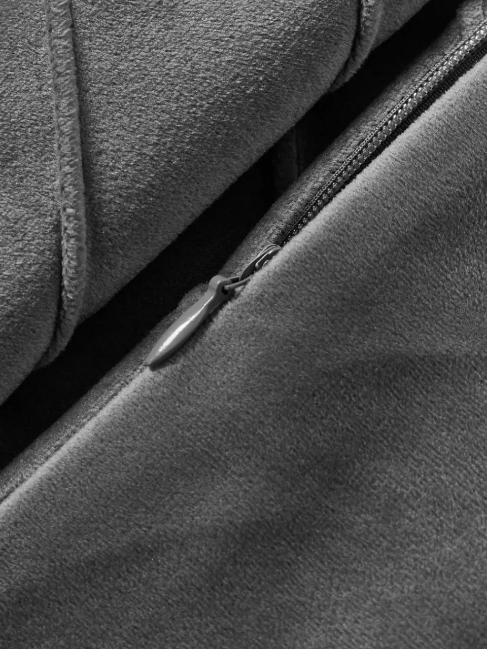 Fluwelen kussenhoes Leyla met structuurpatroon^Westwing Collection Outlet