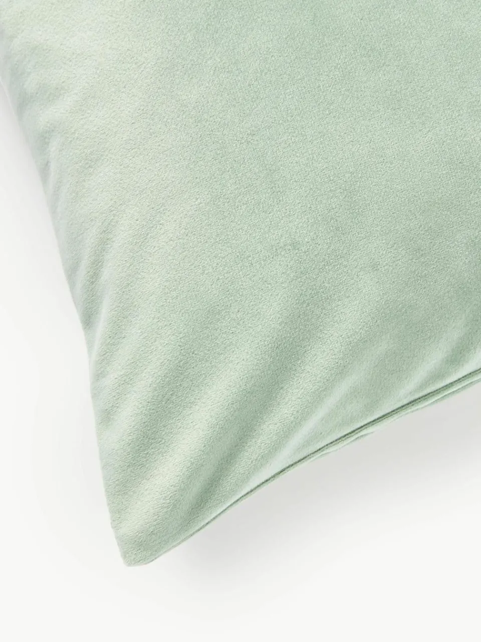 Fluwelen kussenhoes Lola met structuurpatroon^Westwing Collection Best