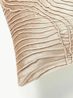 Fluwelen kussenhoes Nisha met structuurpatroon^Westwing Collection Best