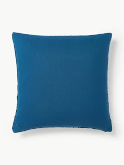 Fluwelen kussenhoes Nisha met structuurpatroon^Westwing Collection Fashion