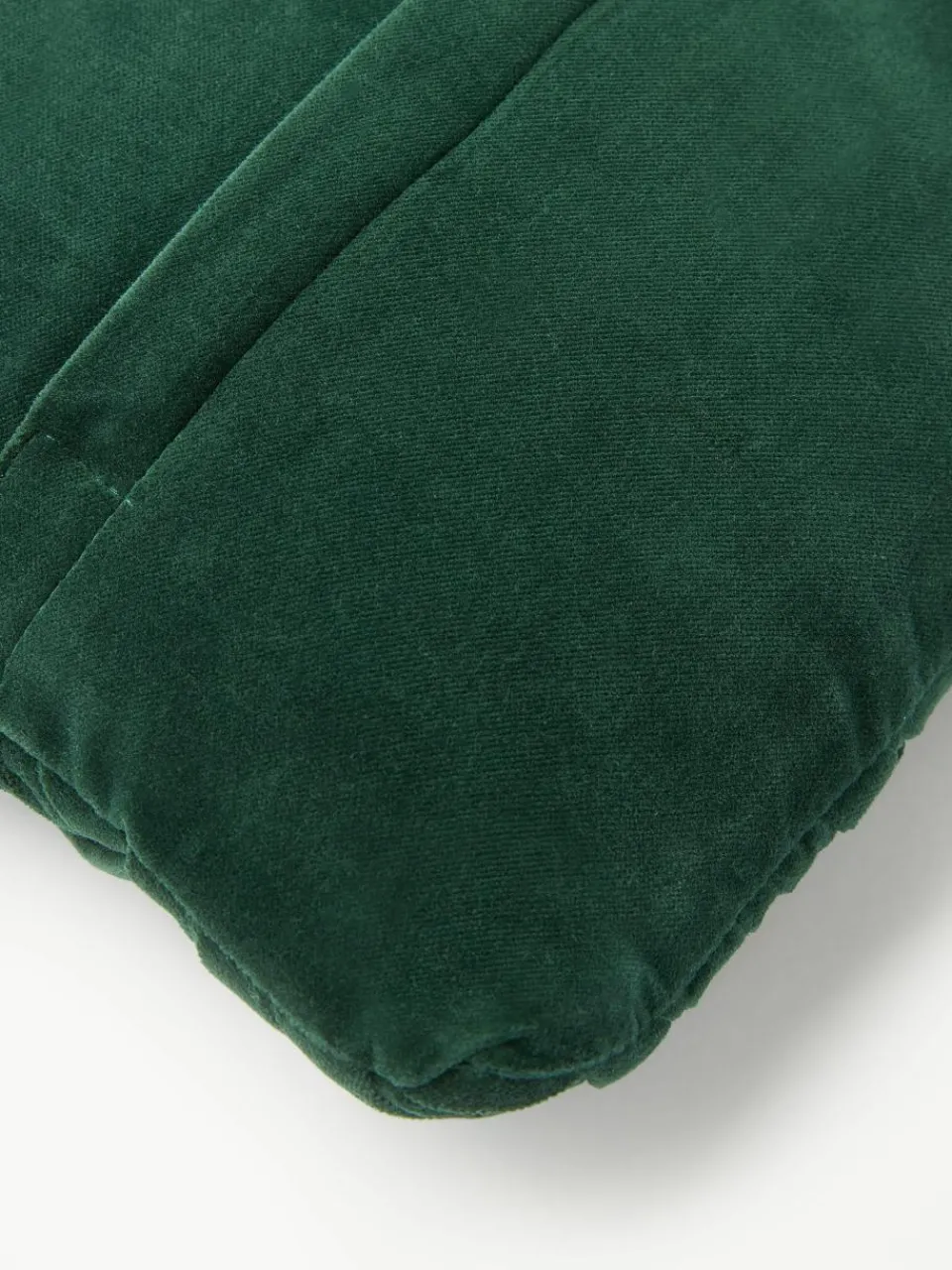 Fluwelen kussenhoes Sina met structuurpatroon^Westwing Collection Hot