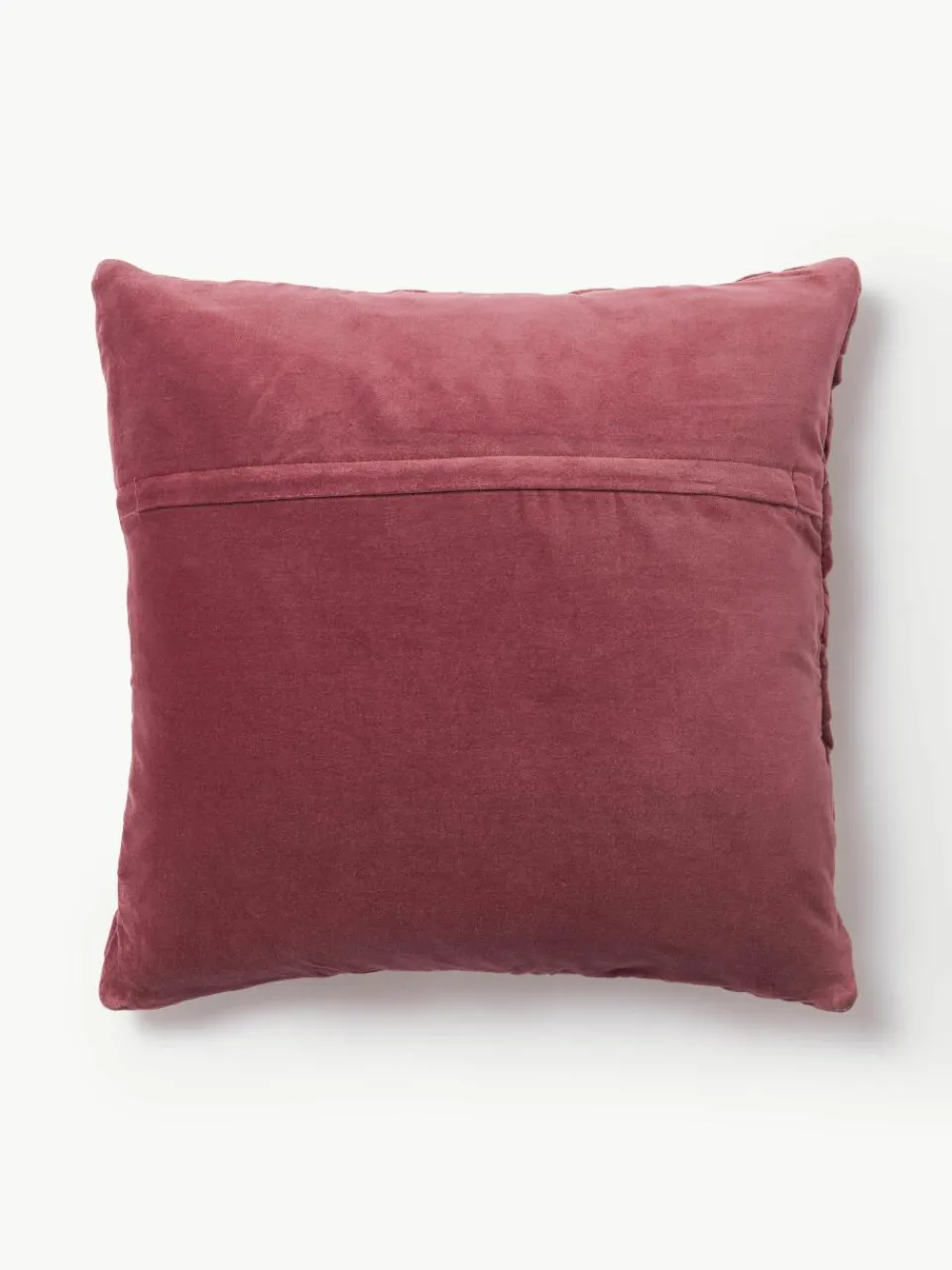 Fluwelen kussenhoes Sina met structuurpatroon^Westwing Collection Outlet