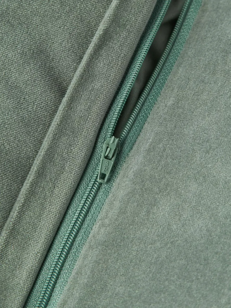 Fluwelen kussenhoes Sina met structuurpatroon^Westwing Collection Best