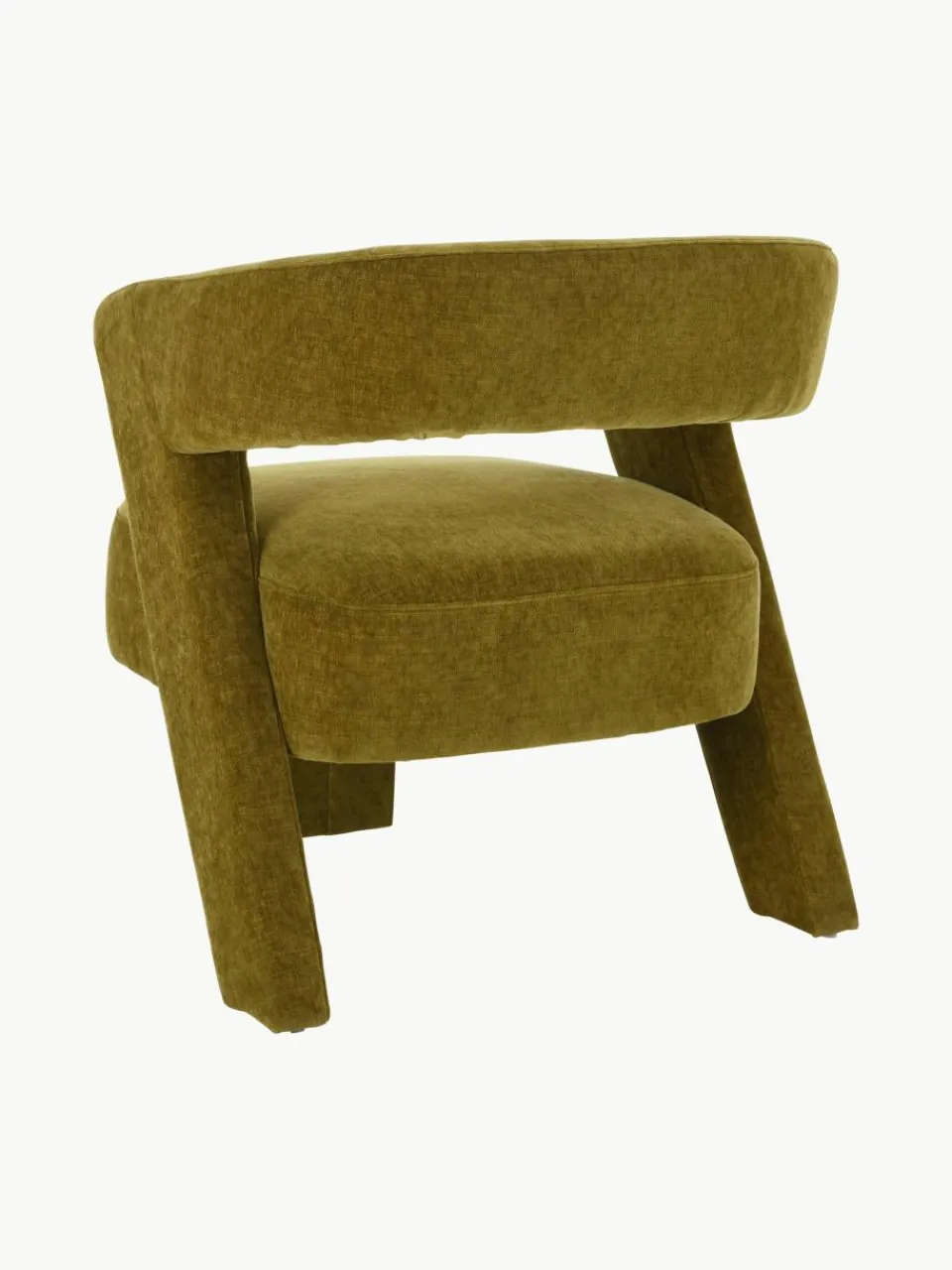 Fluwelen loungefauteuil Jagger^Ellos Home Outlet