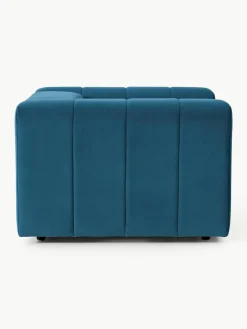 Fluwelen loungefauteuil Lena^Westwing Collection Clearance