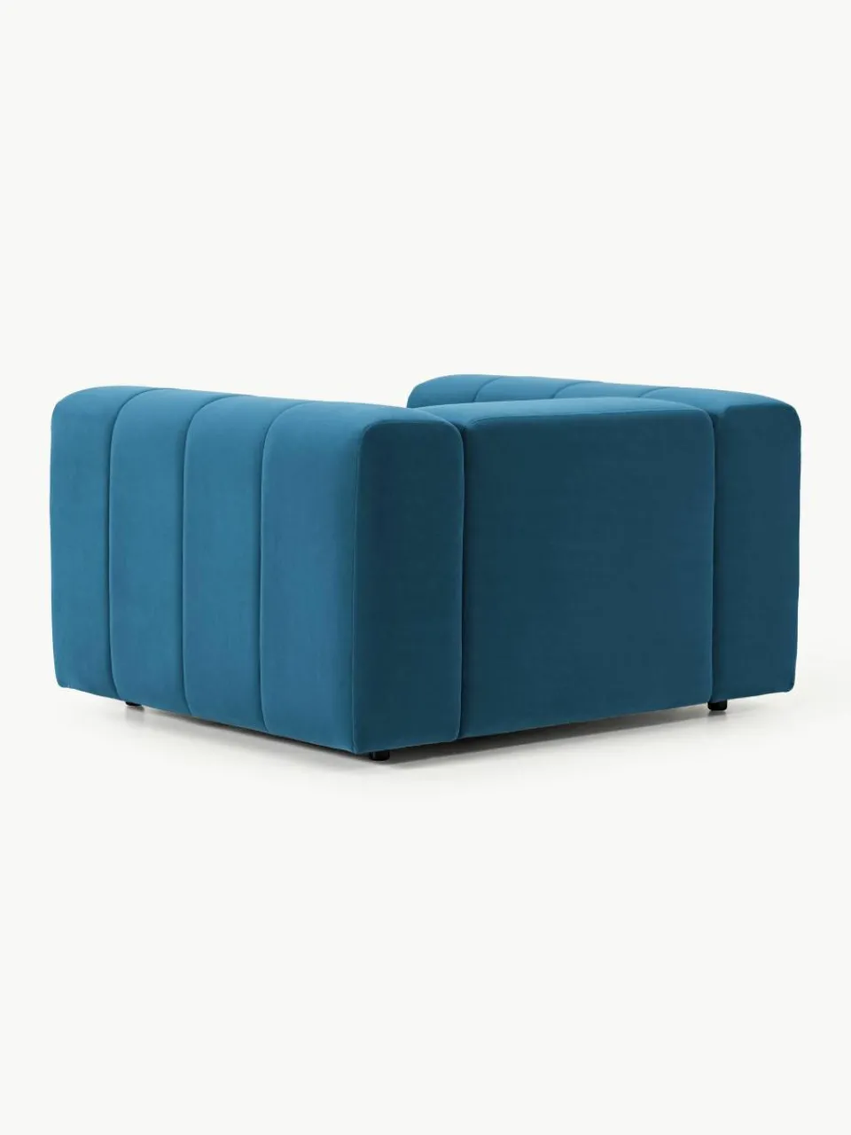 Fluwelen loungefauteuil Lena^Westwing Collection Clearance