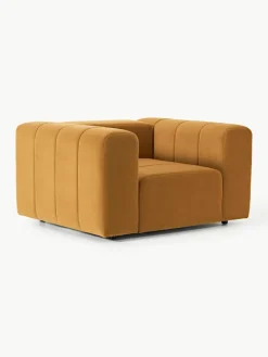 Fluwelen loungefauteuil Lena^Westwing Collection Best