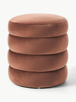 Fluwelen poef Alto^Westwing Collection Outlet