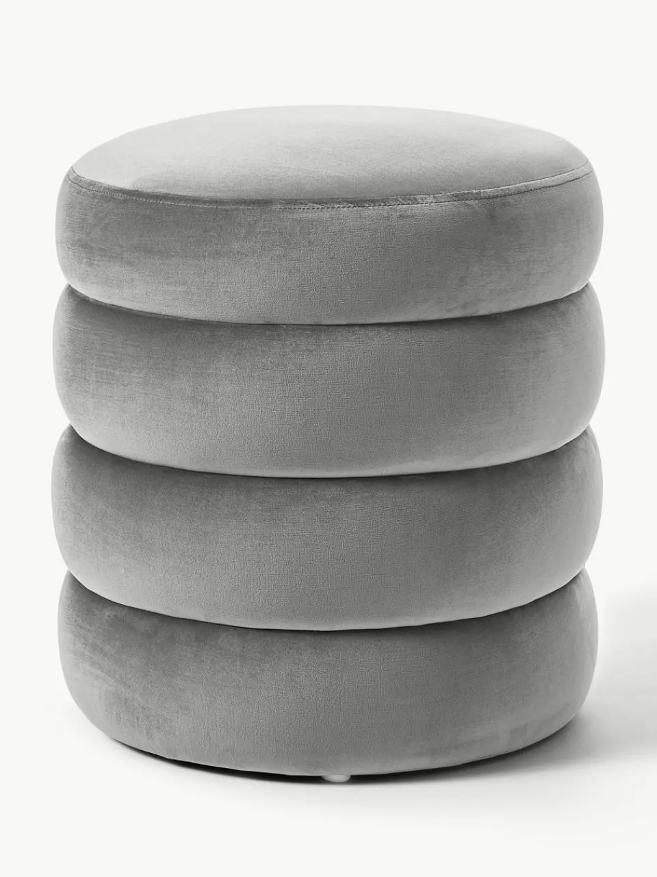 Fluwelen poef Alto^Westwing Collection Outlet