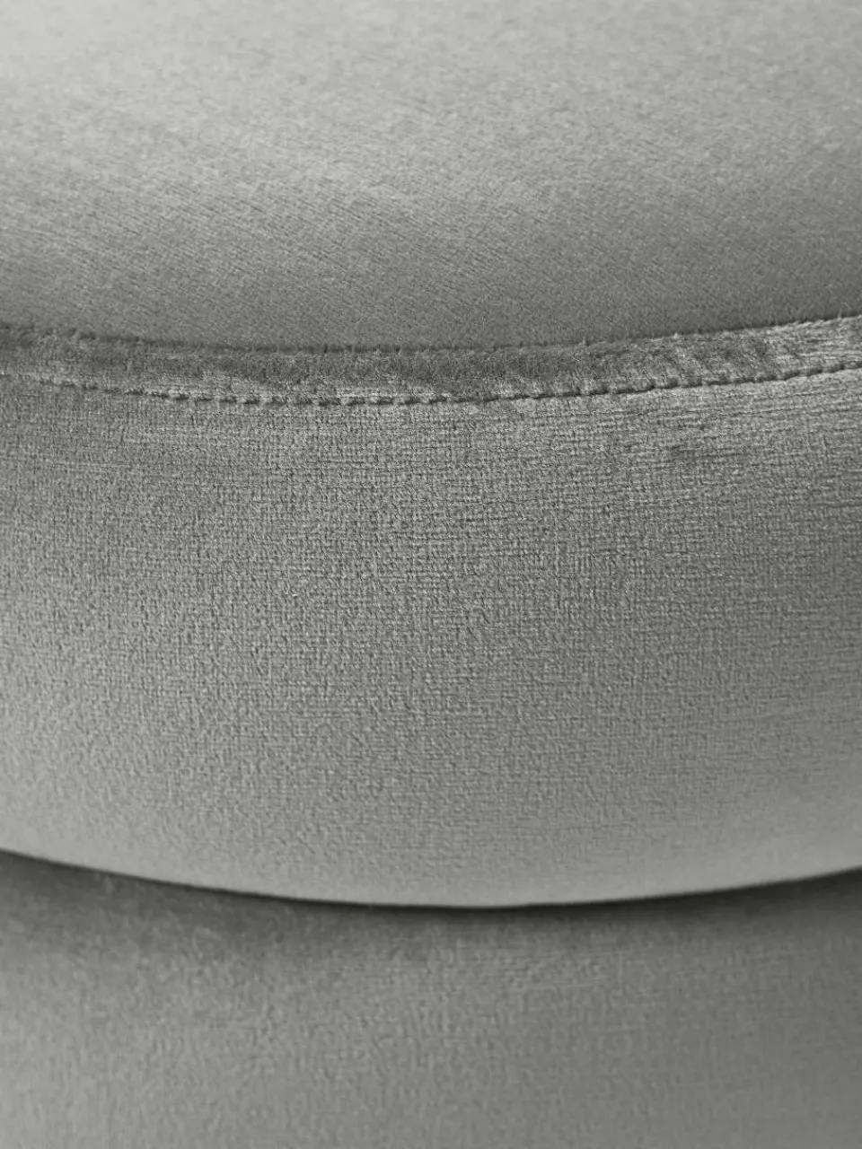 Fluwelen poef Alto^Westwing Collection Outlet
