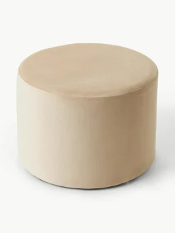Fluwelen poef Daisy^Westwing Collection Clearance