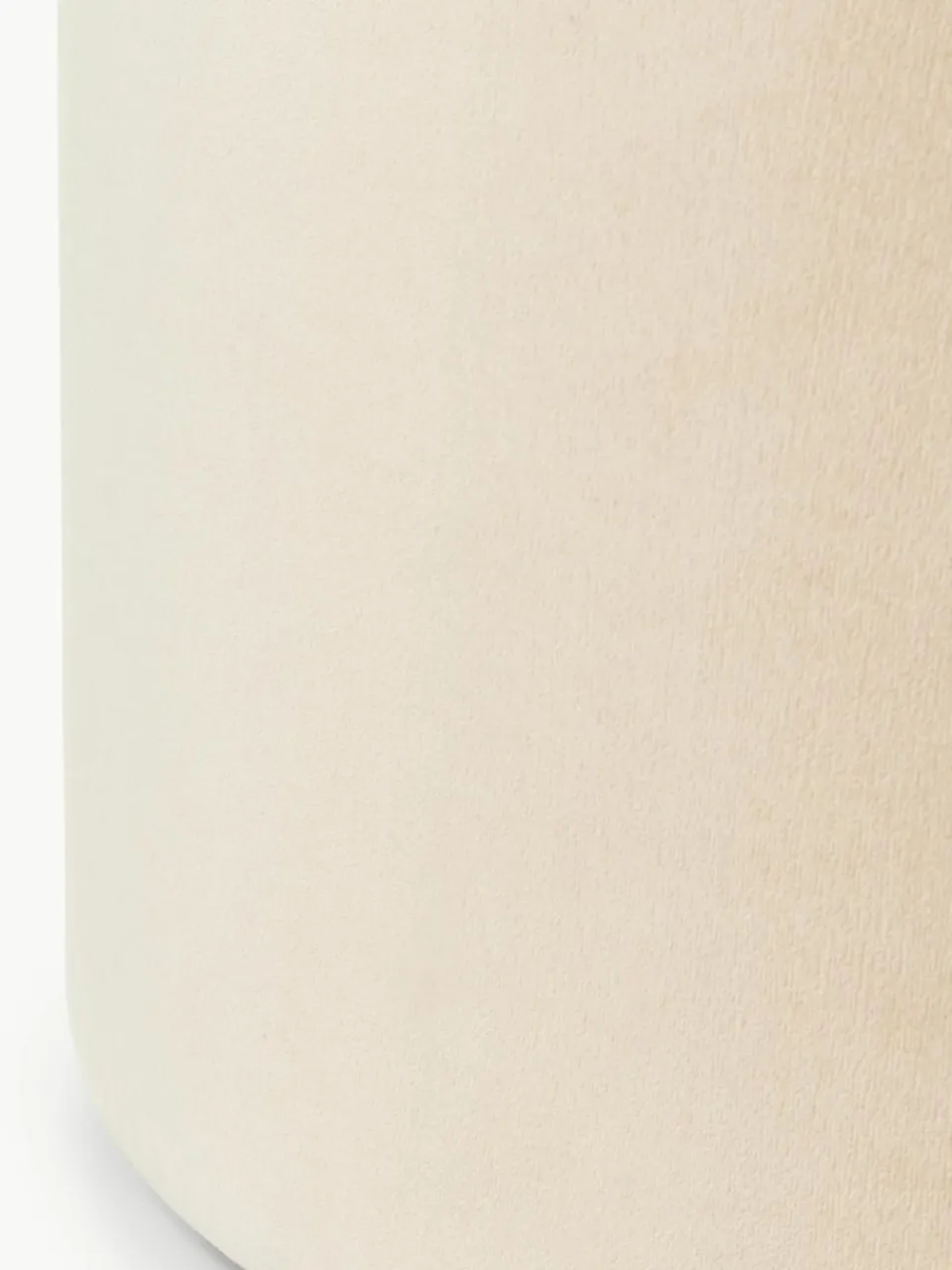 Fluwelen poef Daisy^Westwing Collection Clearance