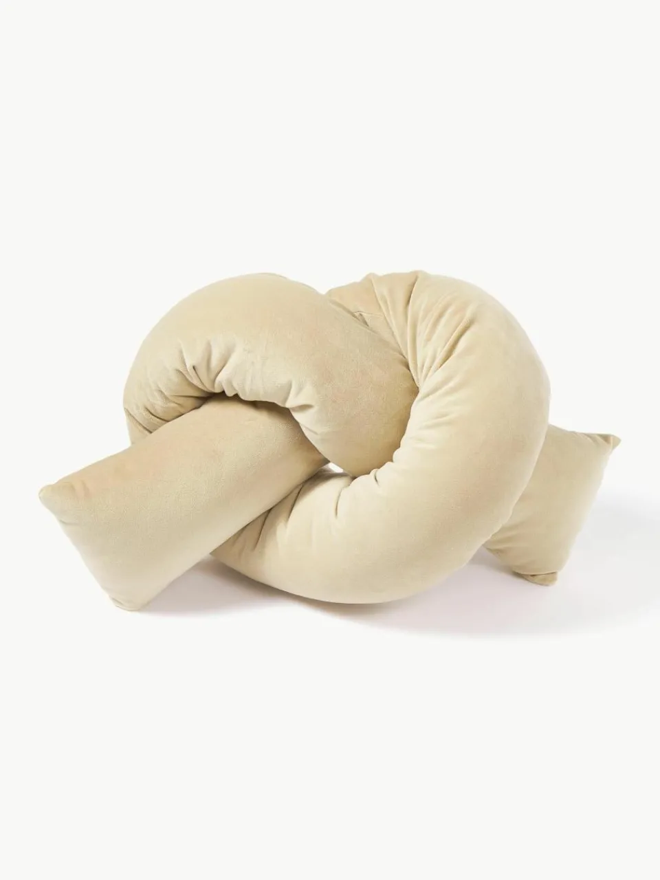 Fluwelen sierkussen Knot^Westwing Collection Clearance