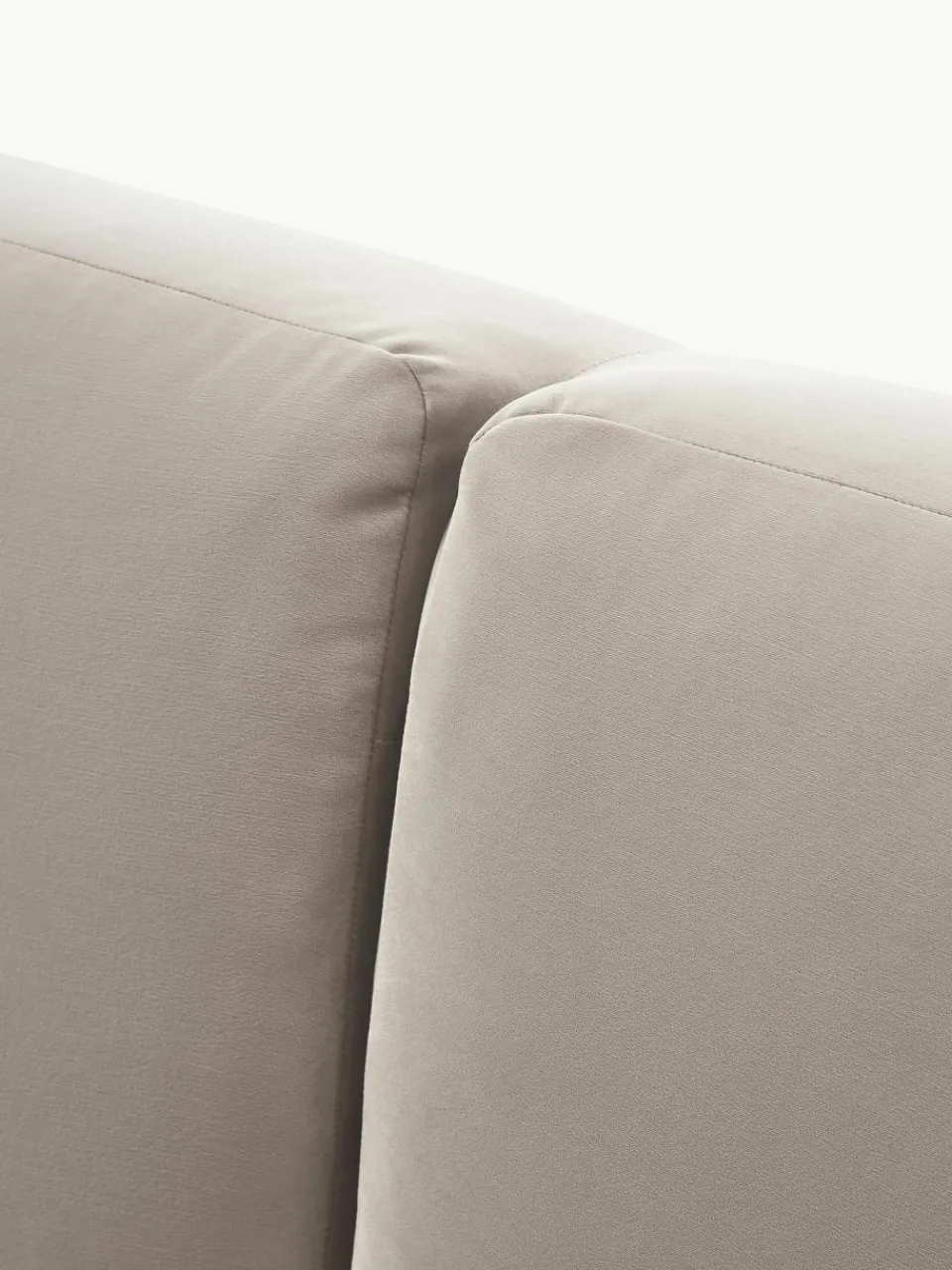Fluwelen slaapbank Fluente (3-zits)^Westwing Collection New