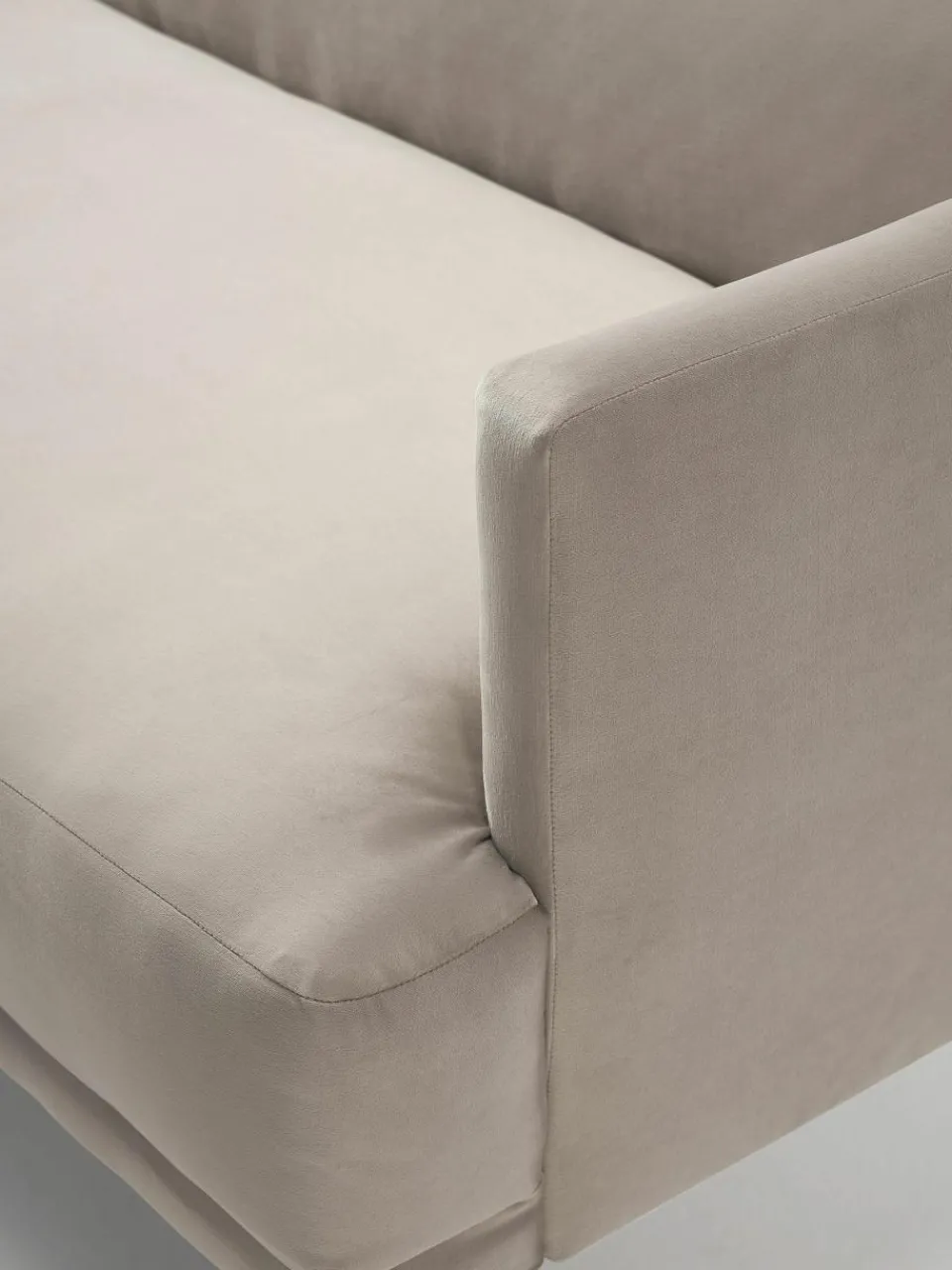 Fluwelen slaapbank Fluente (3-zits)^Westwing Collection New