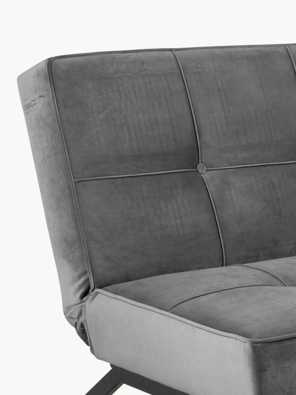Fluwelen slaapbank Perugia (3-zits)^Westwing New