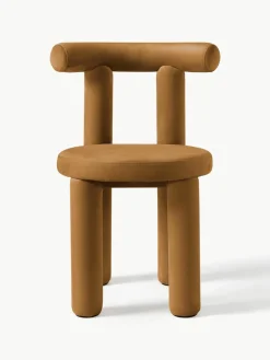 Fluwelen stoel Calan^Westwing Collection Online