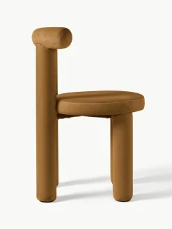 Fluwelen stoel Calan^Westwing Collection Online