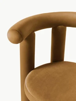 Fluwelen stoel Calan^Westwing Collection Online