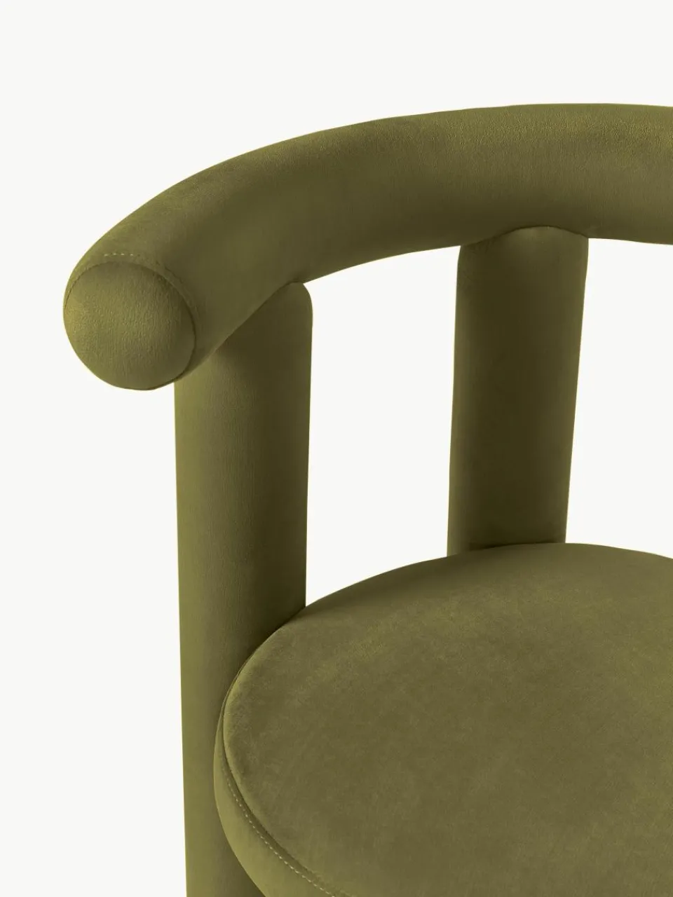 Fluwelen stoel Calan^Westwing Collection Outlet