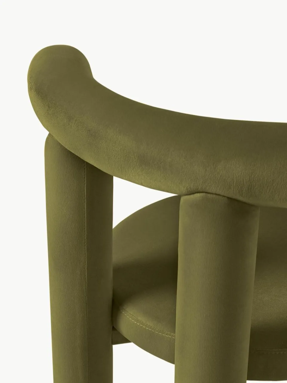 Fluwelen stoel Calan^Westwing Collection Outlet