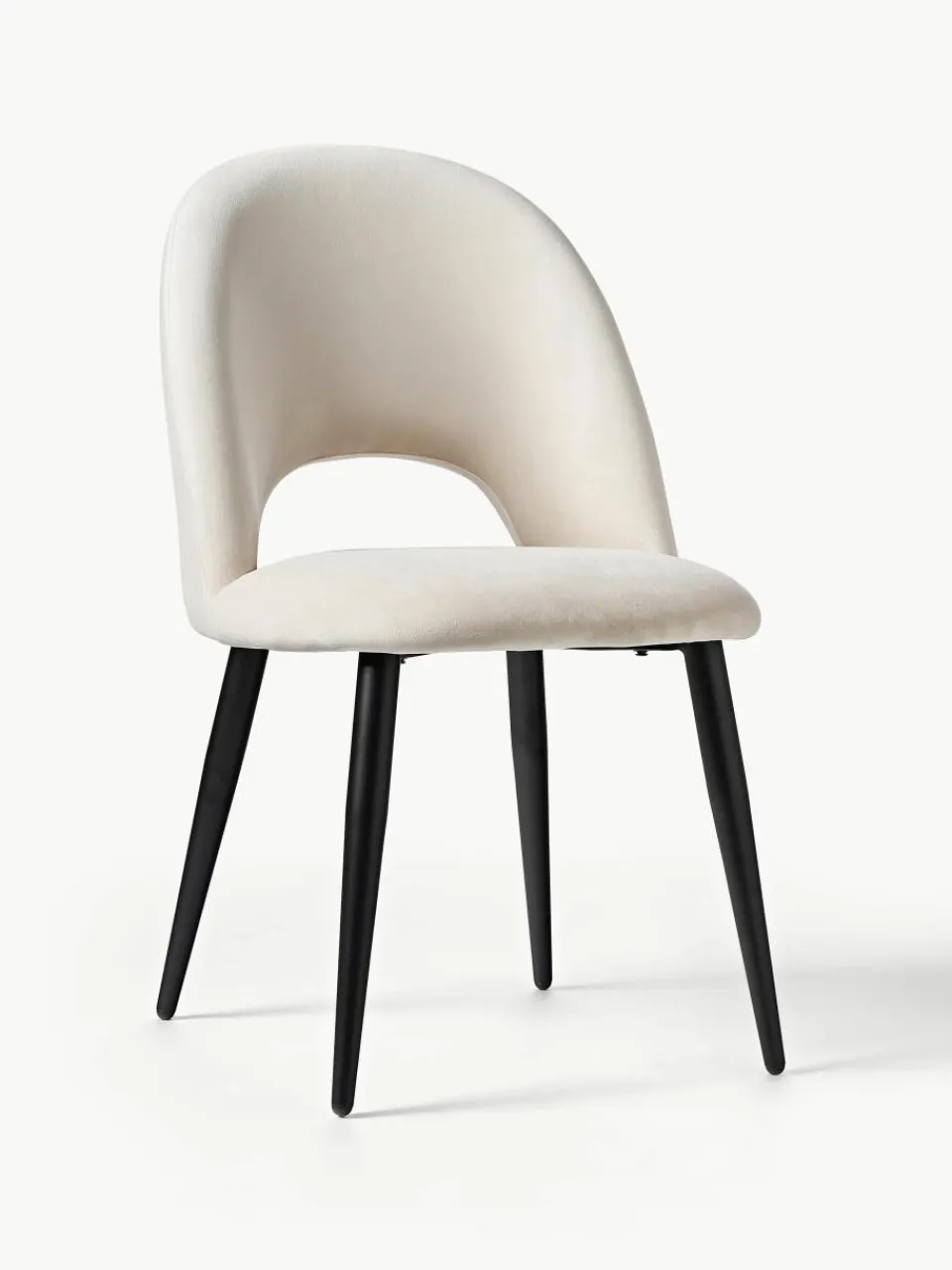 Fluwelen stoel Rachel^Westwing Collection Sale