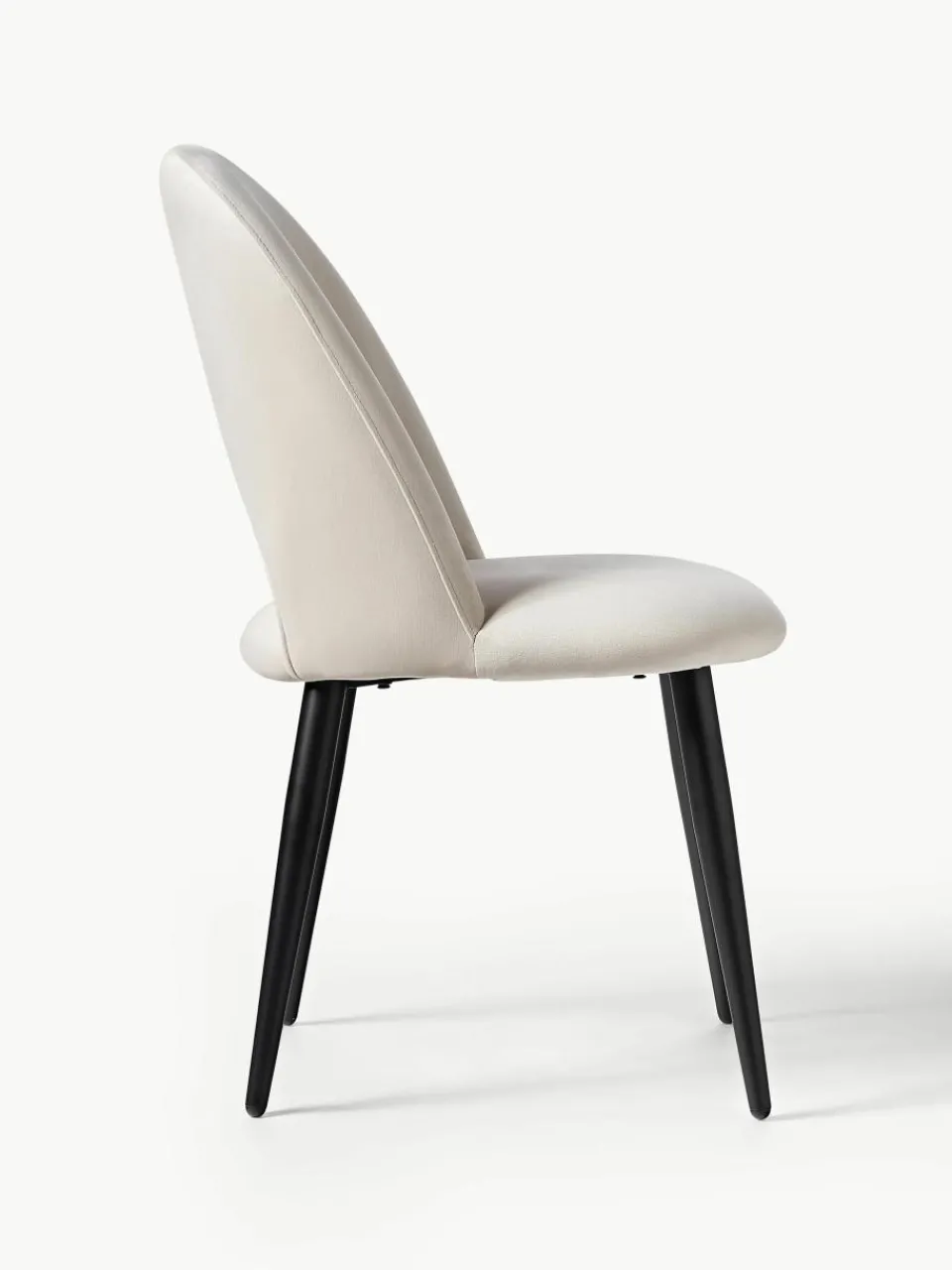 Fluwelen stoel Rachel^Westwing Collection Sale