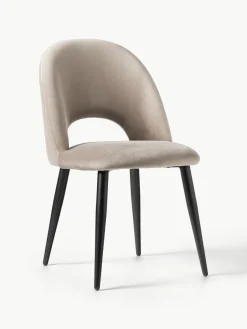 Fluwelen stoel Rachel^Westwing Collection Fashion