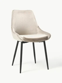 Fluwelen stoelen Sierra, 2 stuks^Rowico New