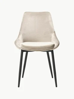 Fluwelen stoelen Sierra, 2 stuks^Rowico New