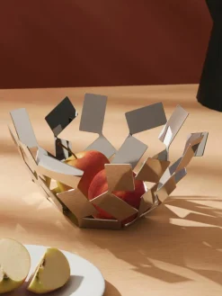 Fruitschaal La Stanza van edelstaal^ALESSI Hot