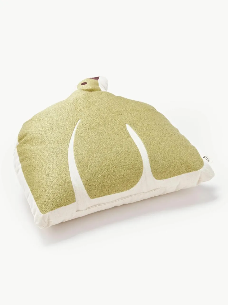 Geborduurd kussen Swif Bird van biokatoen^ferm LIVING Kids Outlet