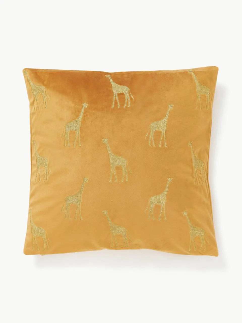 Geborduurde fluwelen kussenhoes Elefco^Westwing Collection Outlet