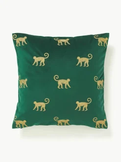 Geborduurde fluwelen kussenhoes Legong^Westwing Collection Outlet