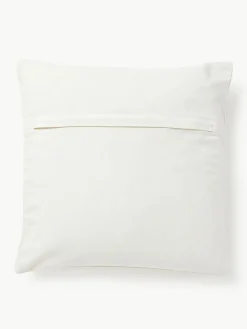Geborduurde katoenen kussenhoes Bardia^Westwing Collection Hot