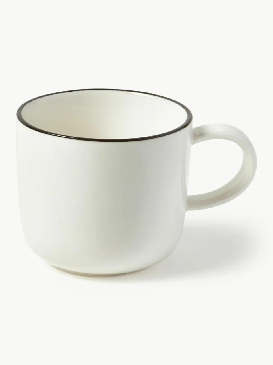 Geborduurde katoenen perkal kussensloop Rudy met kerstmotieven^Westwing Collection Online