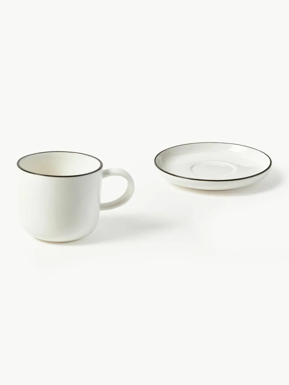 Geborduurde katoenen perkal kussensloop Rudy met kerstmotieven^Westwing Collection Online