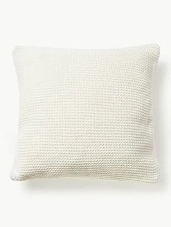 Gebreide kussenhoes Adalyn van biokatoen^Westwing Collection Online