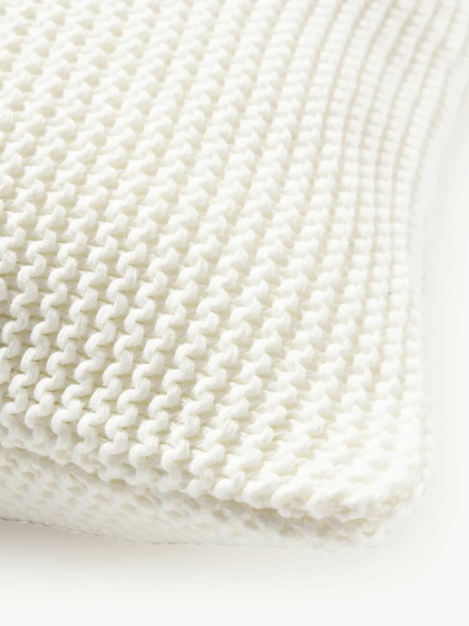 Gebreide kussenhoes Adalyn van biokatoen^Westwing Collection Online
