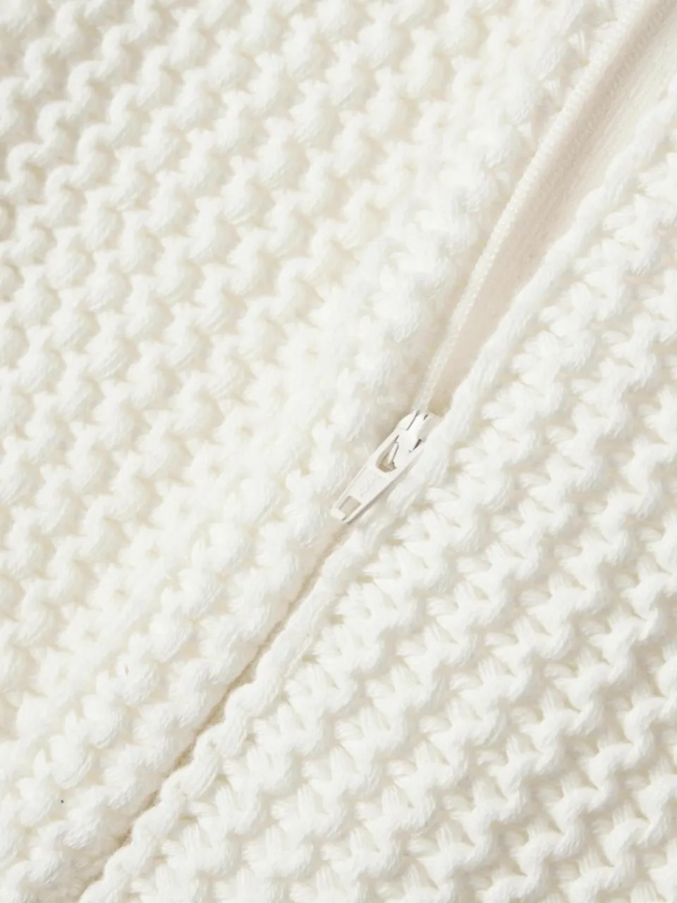 Gebreide kussenhoes Adalyn van biokatoen^Westwing Collection Online