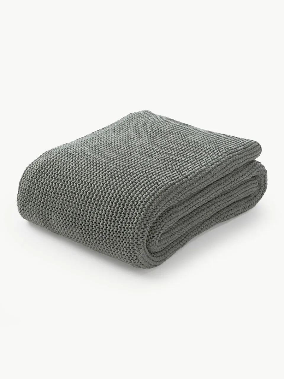 Gebreide plaid Adalyn van biokatoen^Westwing Collection Hot