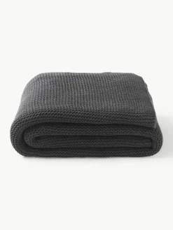 Gebreide plaid Adalyn van biokatoen^Westwing Collection Clearance