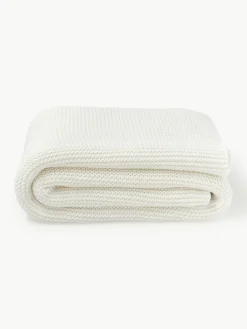 Gebreide plaid Adalyn van biokatoen^Westwing Collection Outlet