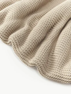 Gebreide plaid Adalyn van biokatoen^Westwing Collection Fashion