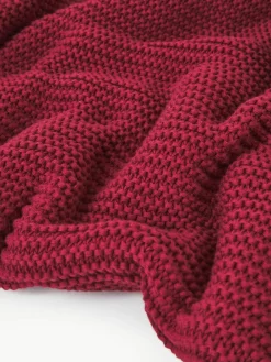 Gebreide plaid Adalyn van biokatoen^Westwing Collection Sale