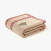 Gebreide plaid Kristian met kerstmotief^Westwing Collection New