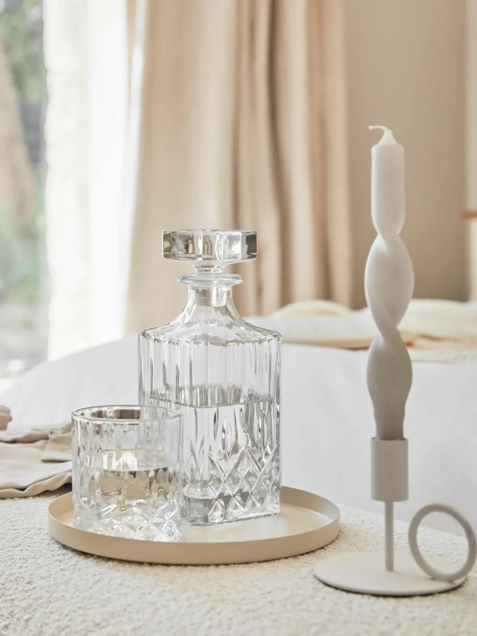 Gedraaide kaarsen Twist, 2 stuks^Broste Copenhagen Outlet