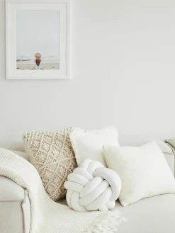 Geknoopt kussen Twist^Westwing Collection Discount
