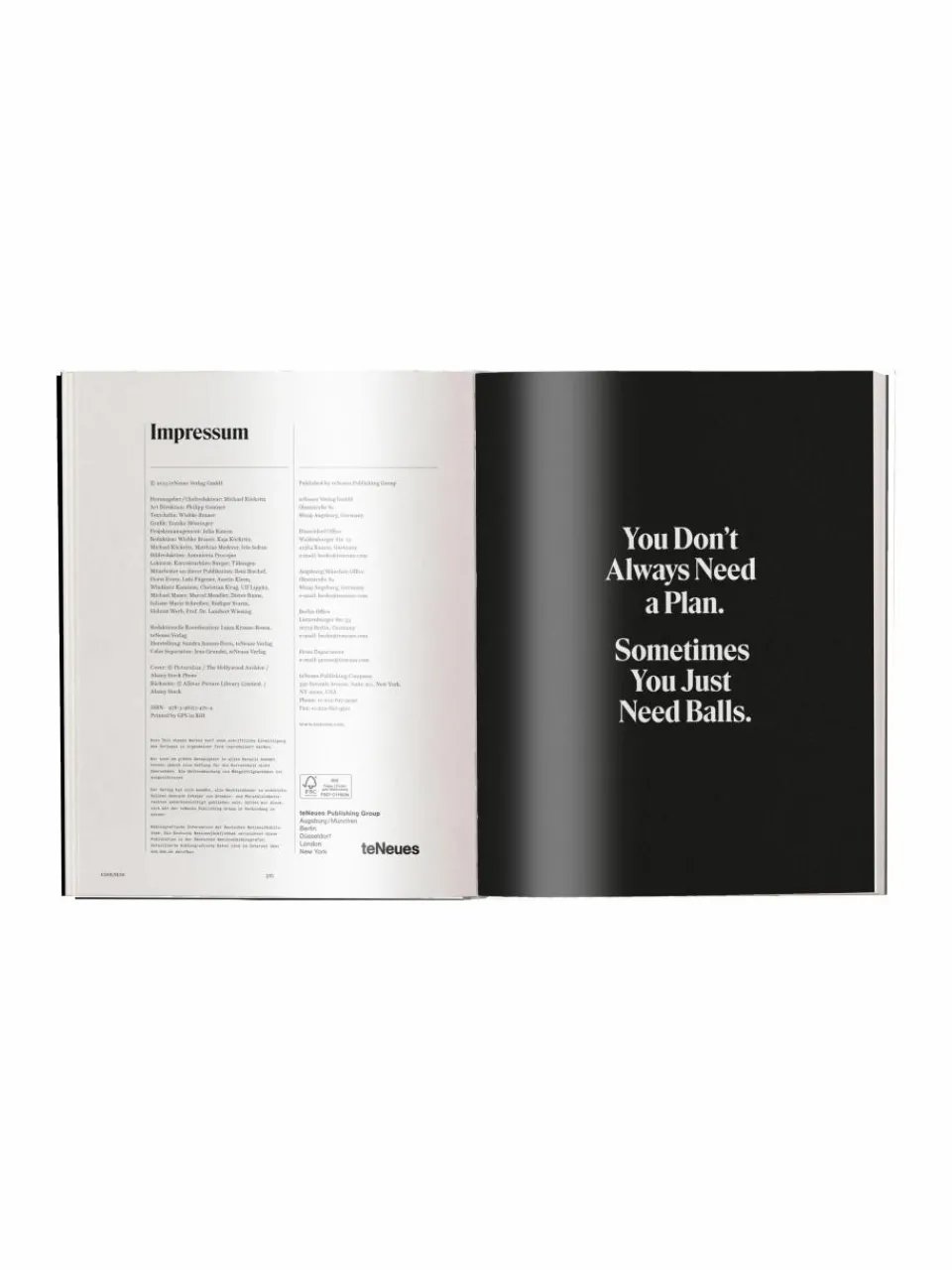 Geïllustreerd boek Coolness - Die lässige Eleganz van de Freiheit^teNeues New