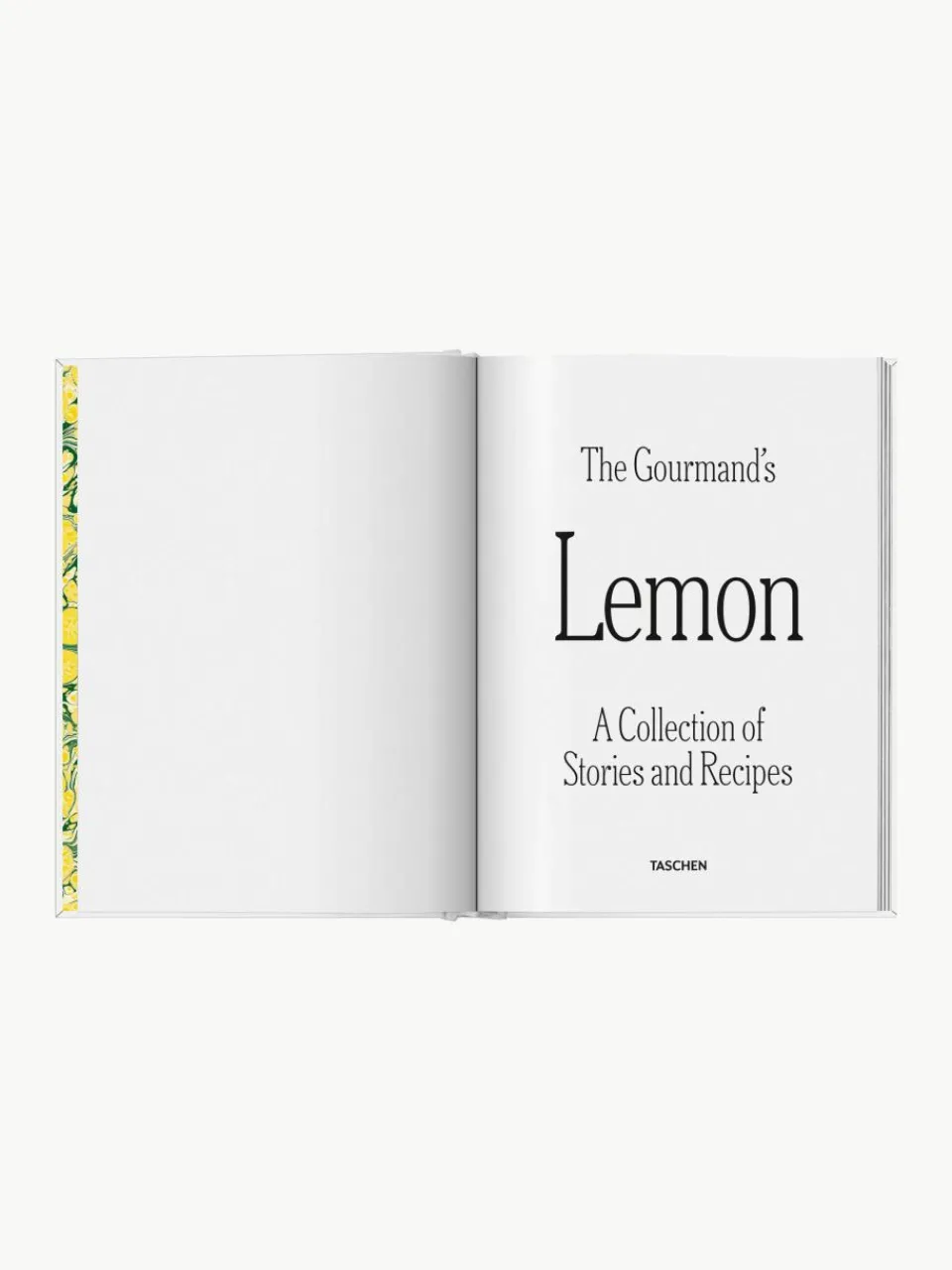 Geïllustreerd boek The Gourmand's Lemon. A Collection of Stories and Recipes^Westwing Clearance